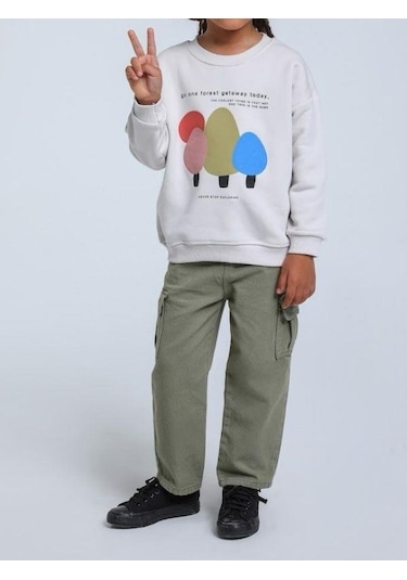 Jack Lions Erkek Bebek Yan Cepli Kargo Pantolon-14751 Yeşil
