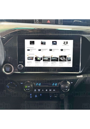 Toyota Hilux Uyumlu Navigasyon 9h Nano Ekran Koruyucu