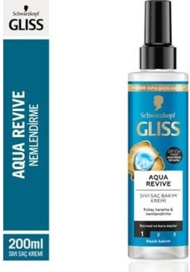Gliss Aqua Revive Sıvı Saç Bakım Kremi 200 ML
