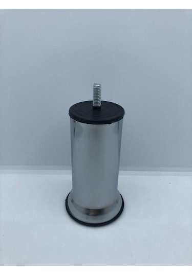 Metal, 15 Cm 5/16 Vidalı Krom Kaplama Baza,koltuk Ayağı 4 Adet