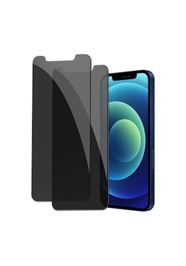 Apple Uyumlu   iPhone 12 Pro Max Full-Screen Privacy Görünmez Mat Hayalet (519929437)