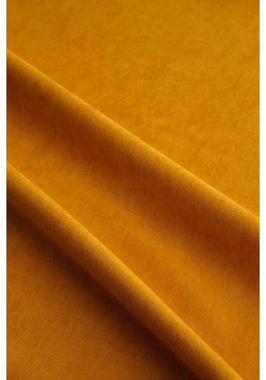 Kadife Serisi Koyu Sarı Kırlent, Yastık Kılıfı En: 50 Boy: 30 Koyu Sarı