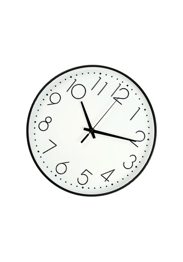 Sessiz Duvar Saati 20 Cm Şeffaf Cam Tik Tak Sesi Yok Kolay Kurulum B Diğer