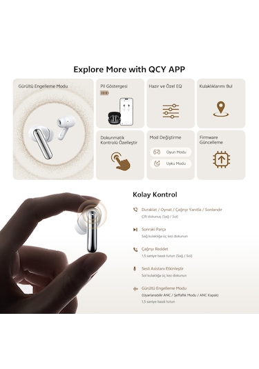 Qcy Melobuds N20 Bluetooth 6.0 Kulakiçi Kulaklık