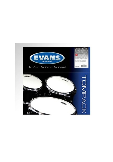 Evans Etpg1clrs 3'lü G1 Standart Clear Tom Deri Seti