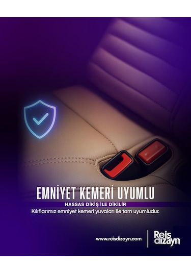 Reis Dizayn Dacia Duster Uyumlu Özel Dikim Kılıf 01