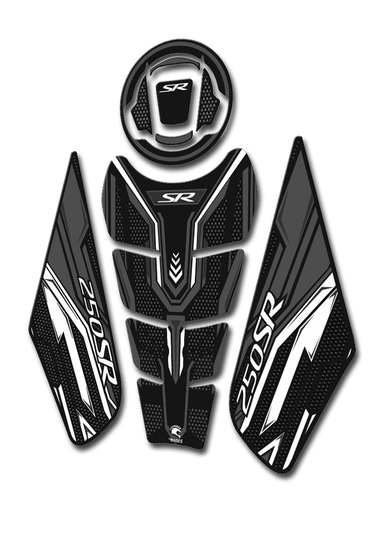 250sr Tank Pad Seti Gri