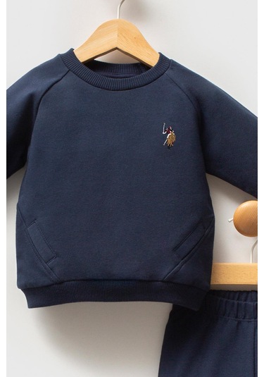 U.s. Polo Assn Erkek Bebek 2 Li Takım Lacivert-2085 Lacivert