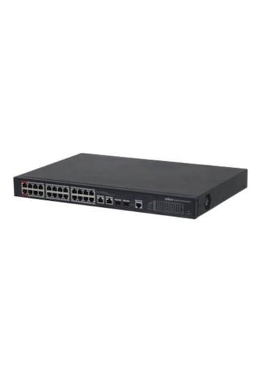 Dahua PFS4226-24ET-360-V3 24 Port 10/100 2 x SFP 360W Yönetilebilir Switch