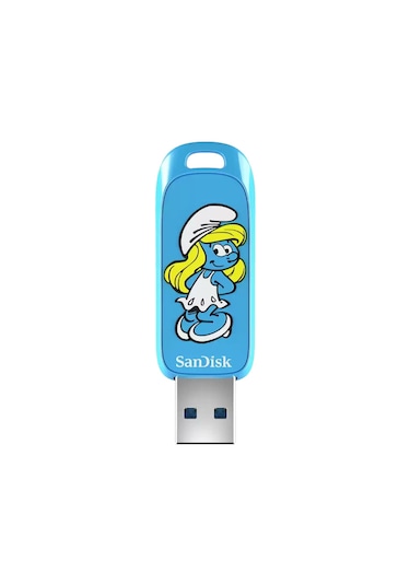 Sandisk Smurfs 256gb Usb 3.2 Nesil 1 Flash Bellek Sdczıs-256g-g46