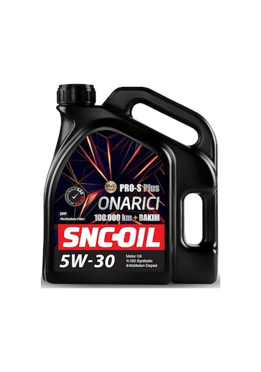 Snc Oil 100.000 + Bakım Pro-S Plus Onarıcı 5W-30 Sentetik Motor Yağı 4 L