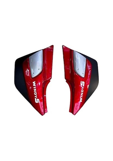 Kanuni 125 Windy S Yan Kapak Sağ-sol Kırmızı