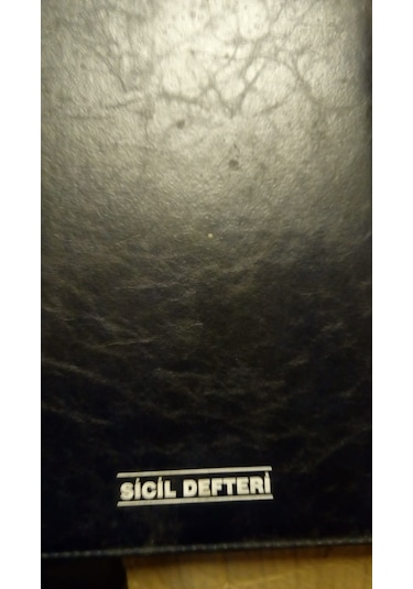 Gülpaş 409 Sicil Defteri 25x35 CM 100 Yp. Suni Deri