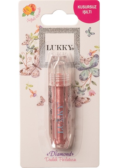 Lukky Şeftali Aromalı Karamel Dudak Parlatıcısı