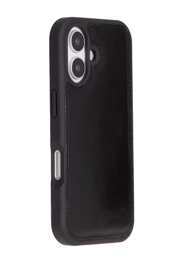 İphone 16 Plus Çıkarılabilir Deri Cüzdan Kılıf