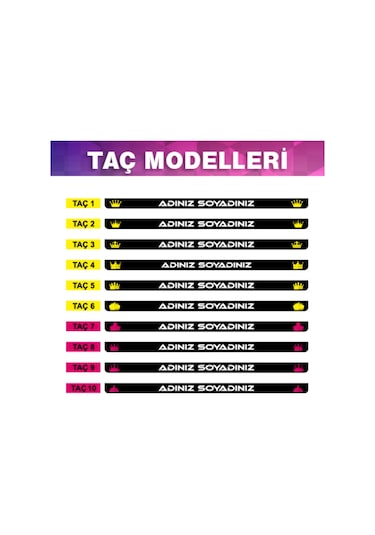 1 Adet Düz 1 Adet Kare Takmatik Plakalık 15.5Cmx30.5Cm Ebatı 289436477