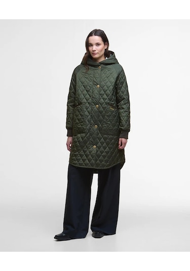 Barbour Kadın Mont Lqu1838ol74 Yeşil