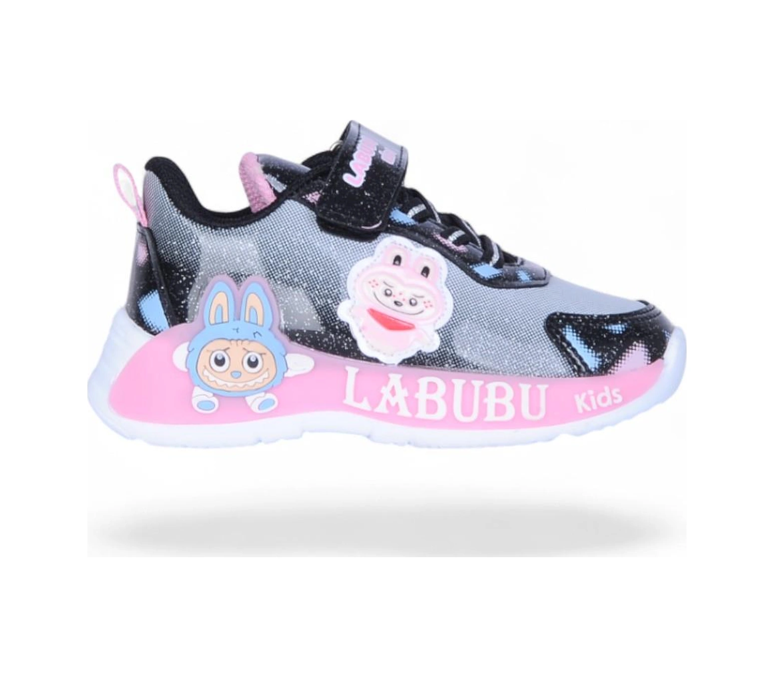 Ayakcenter 624 Labubu Kız Çocuk Spor Ayakkabı Siyah