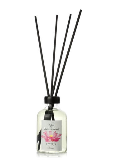 Vivaldi Home Lotus Çiçeği Çubuklu Oda Kokusu Esansiyel Uçucu Yağ 50 ML
