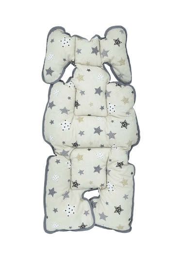 Ezh Collection 8010 Puset ve Oto Koltuğu Minderi Krem