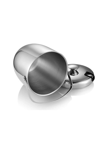 Jialan Buz Kovası, Yalıtımlı Paslanmaz Çelik Çift Duvarlı Buz Gümüş