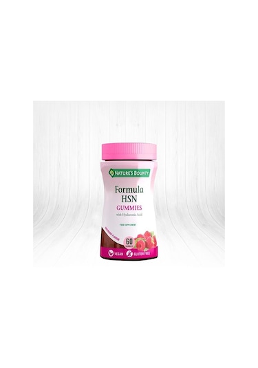 Nature's Bounty Formula HSN Gummies with Hyaluronic Acid 60 Adet