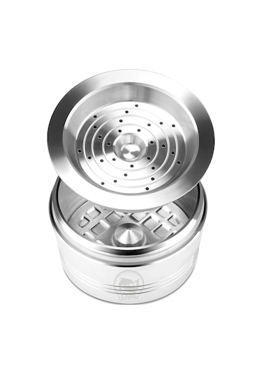 Youmex Cafissimo Uyumlu Paslanmaz Çelik Tekrarlı Kullanım Kahve Kapsülü - Fırça Ve Kaşık İçeren lik Kutulu Diğer