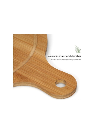 Moveevo Bambu Kesme Tahtası - 3 Farklı Boyut Ve Şekil Seçeneği Diğer