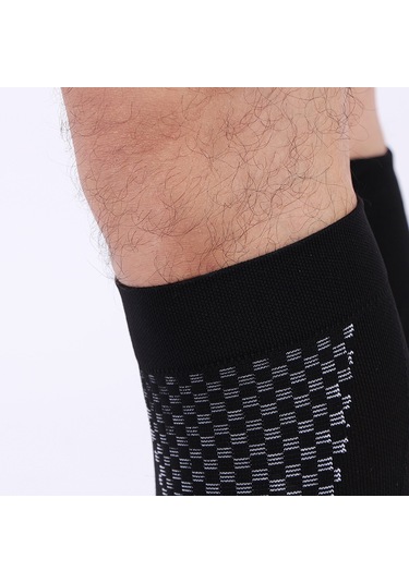 Mufunye Erkek Kadın Bisiklet Futbol Outdoor Sıkıştırıcı Çorap, Pembe Xxl 46+ Ayak İçin , Yumuşak Dayanıklı, Spor Aktiviteye Ideal Diğer