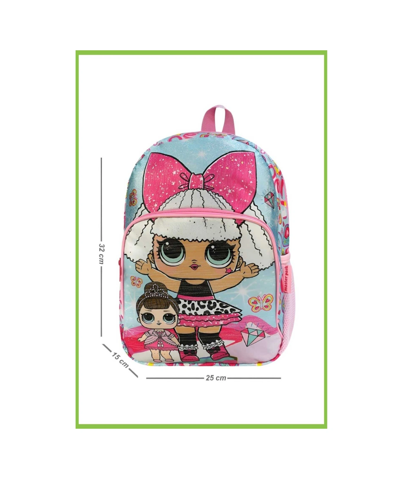 Tezzgelsin Kız Çocuk 0-8 Yaş Günlük Kullanım Su Geçirmez Çocuk Sırt Çantası Anaokulu Çantası Kreş Çantası MAvi