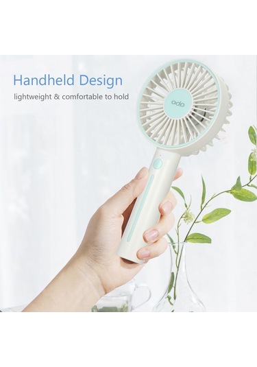 Soulader Taşınabilir Usb Şarjlı Mini Fan, 3 Kademeli Hız Ayarlı, Hafif Ve Pratik, Telefon Desteği İle Multifonksiyonel, Serinletici Kişisel Klima