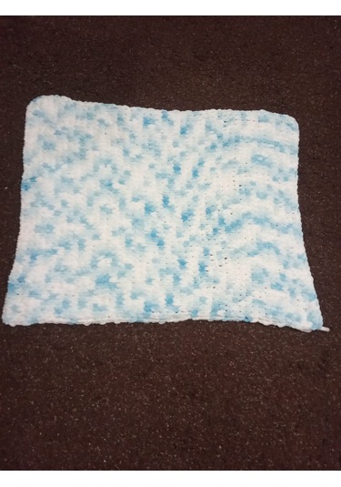 Puffy Erkek Bebek Battaniyesi - Mavi