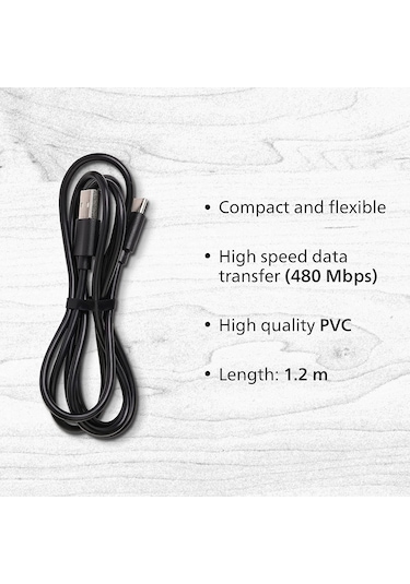 Philips Dlc3541 Usb-c Hızlı Şarj Ve Data Kablosu 1.2m