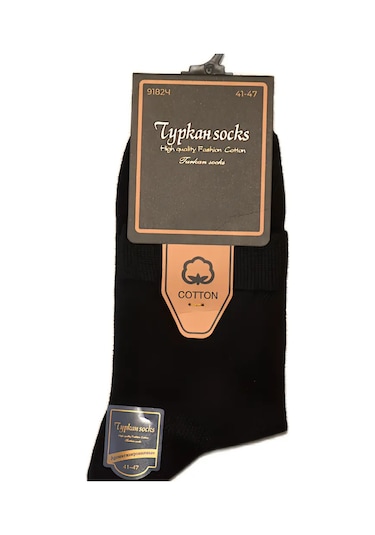 Turkan Siyah File Pamuk Orta Boy Çorap Seti 5 Çift 404317479 Siyah