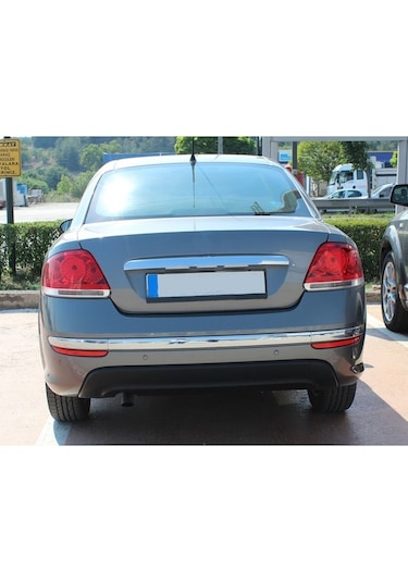 Fiat Linea Uyumlu 2012 Ve Üzeri Krom Arka Tampon Çıtası Paslanmaz Çelik