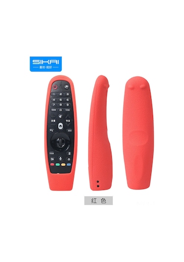 Reedark Lg An-mr600/mr650a Kumanda Koruyucu Kılıfı - Yeşil Işıklı Silikon Malzeme - 191x53x38mm - Dayanıklı Ev Kullanıma Uygun DiğER