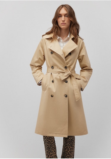 Mavi - Bej Trençkot 1110386-83560 Kahverengi