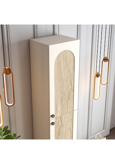 Palermo Portmanto L V106 - Krem / Traverten Krem / Traverten