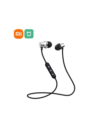 Mıjıa Xiaomi Bluetooth Spor Kulaklık - Su Geçirmez, Manyetik Mikrofonlu, İos Uyumlu Kırmızı