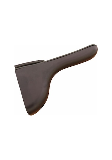 Penguen Cam Raf Tutucu Uzun Ayarlı Mat Siyah