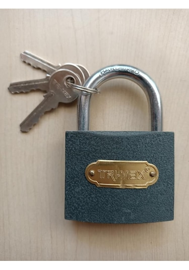 Asma Kilit Gri No 50