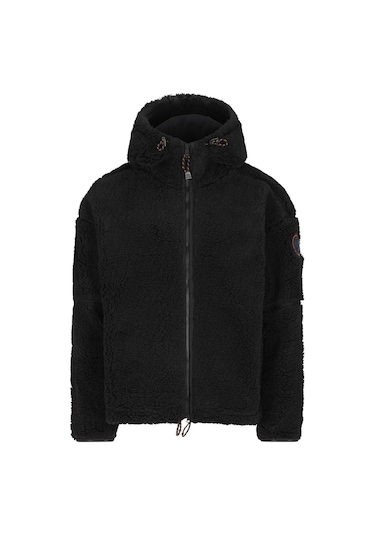 Napapijri T-tires Fzh Erkek Polar Ceket-30420 Siyah
