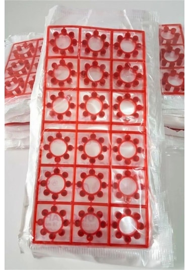 Oyuncak Kapsül Mermi Çat Pat Kapsül Tabanca Mermisi 2 Paket 36 Li 288 Atışlık Kaliteli Boş Çıkmaz Kırmızı