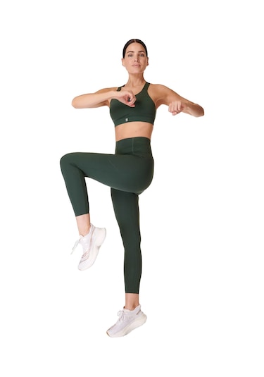 Sweaty Betty Power Ultrasculpt High Waist 7/8 Workout Leggings 8022 Yeşil