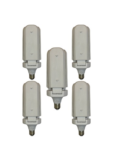 5 Adet Sorti 30w 270w Beyaz Işık E27 Duylu Kalın Duy Led Pervane Ampul