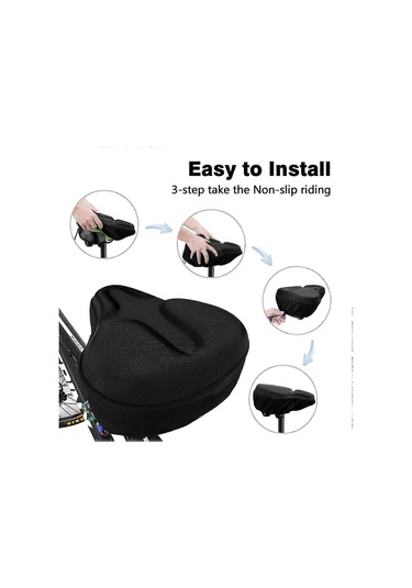 Bisiklet Minderi - Bisiklet Ve Egzersiz Bisikleti, Cruiser Ve Sabit Bisiklet Koltukları İçin Bisiklet Kılıfı - Kaiyi Diğer
