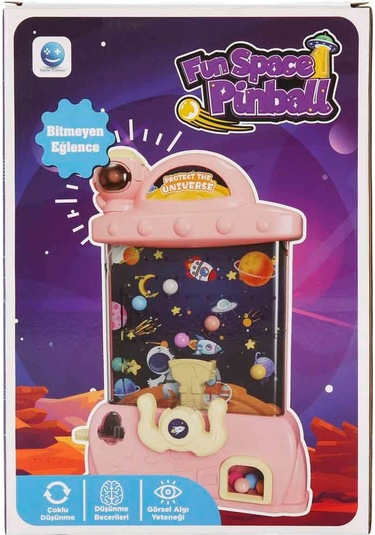 Space Pinball Uzay Temalı Pinball Oyunu, Astronot Figürlü Strateji Ve Eğlence