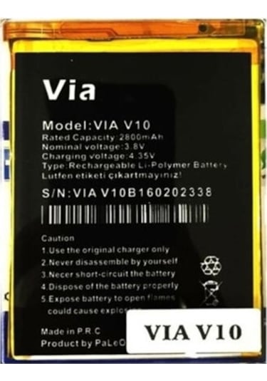 Casper Via V10 Batarya Pil 2000Mah
