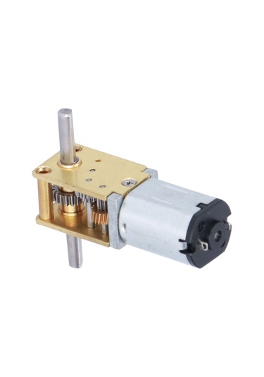 Dianziye 12v D Çapraz Metal Redüksiyon Motoru - Yüksek Dayanıklı, Düşük Gürültü - Dıy Robot Oyuncakları, Akıllı Oyuncaklar İçin 136 Devir/dakika