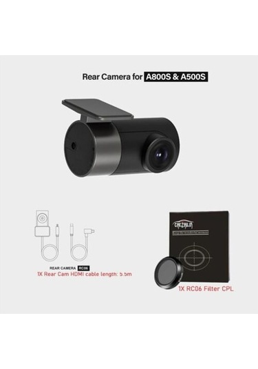 Tongxida 70mai Rc11 Arka Araç Kamera A510/ A810/ A, Yüksek Kalite Model